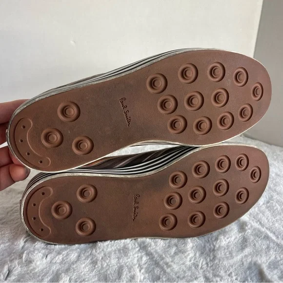 Paul Smith Men Shoes Multicolor Signature Striped Size UK 7 US 8 - Picture 9 of 12